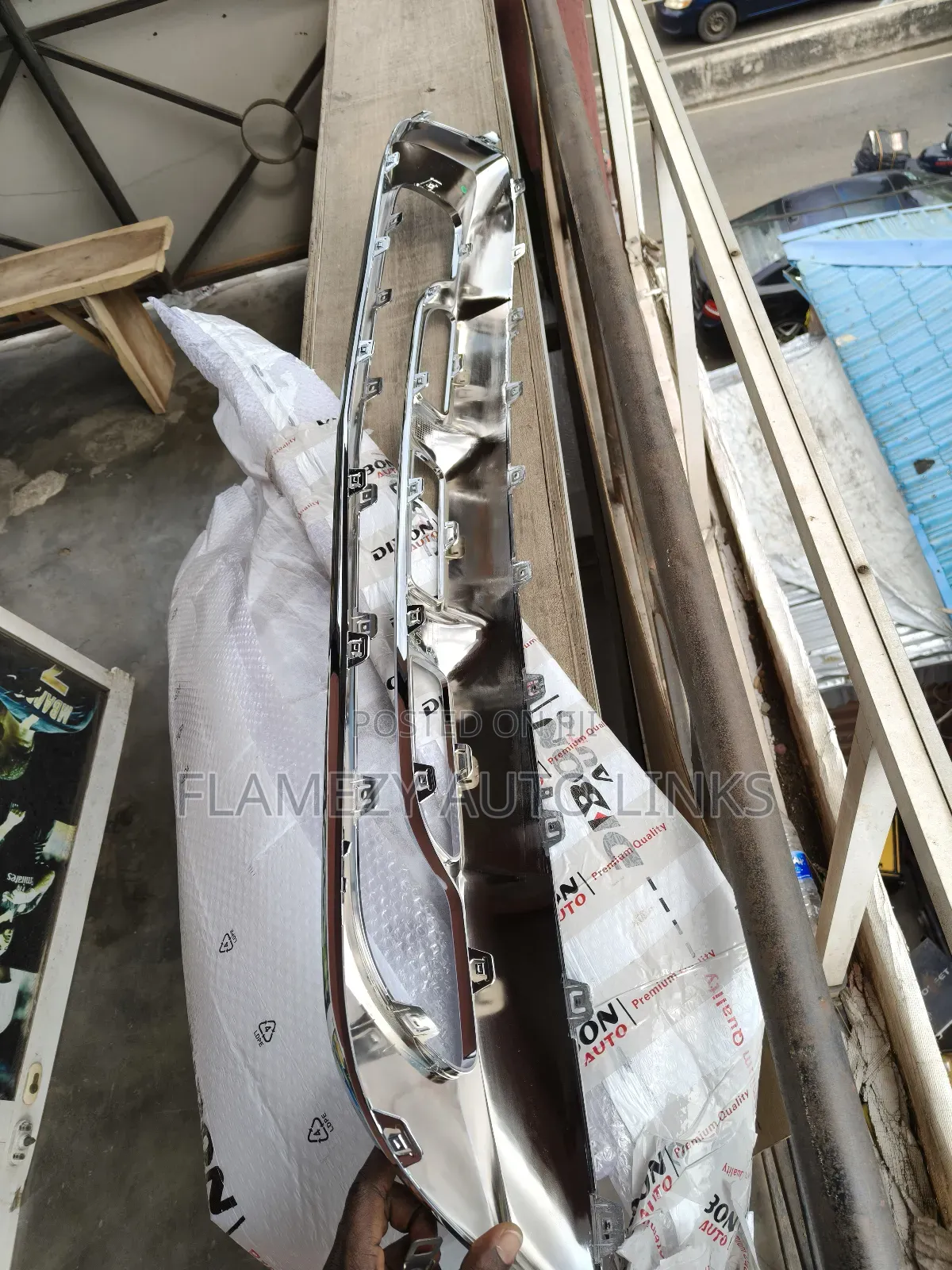 Front Bumper Chrome For Glc 300