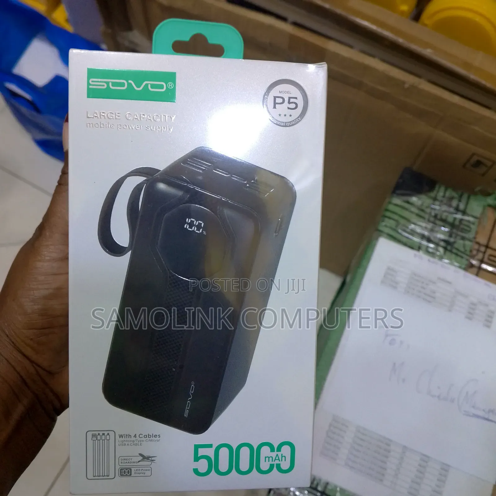 Sovo 50,000mah Power Bank