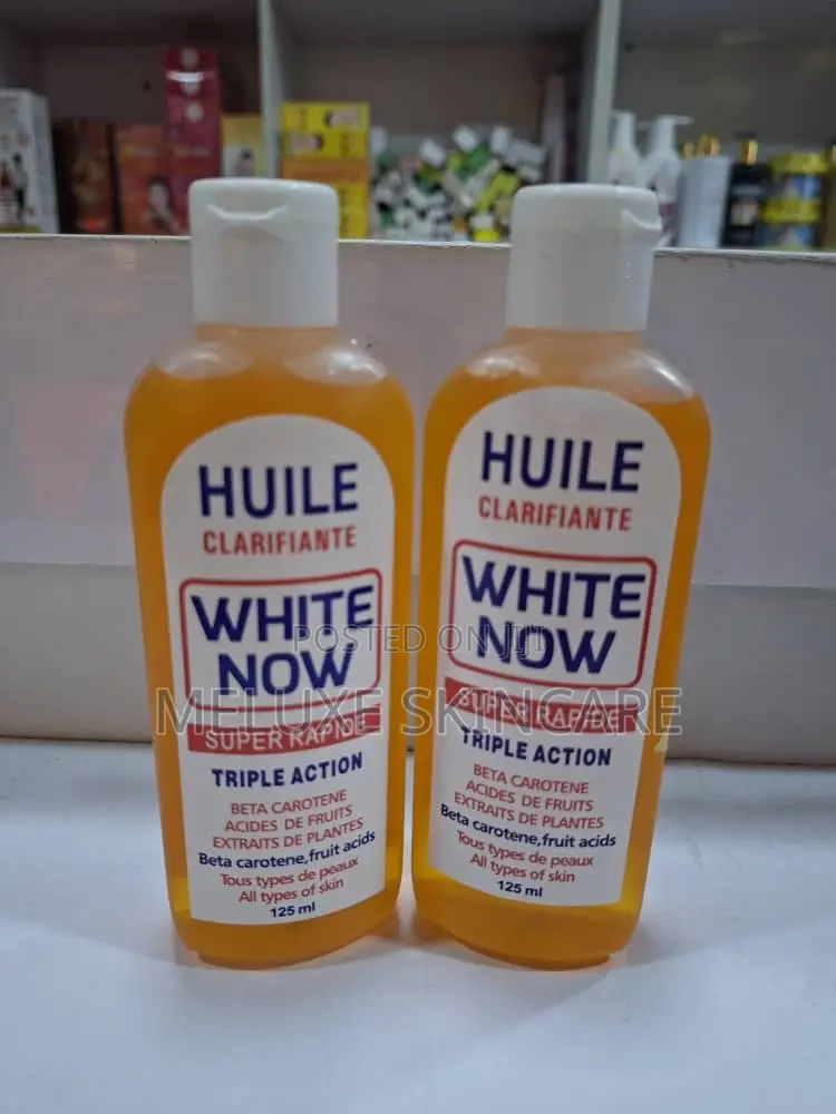 White Now Super Rapid Triple Action Clarifying Oil