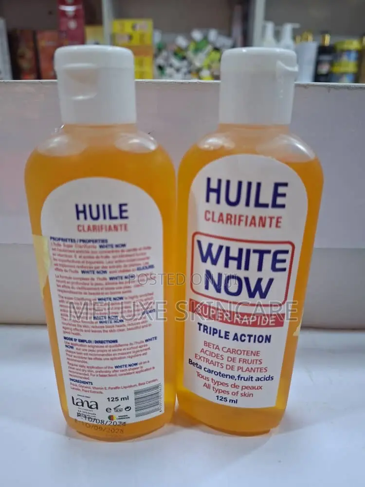 White Now Super Rapid Triple Action Clarifying Oil