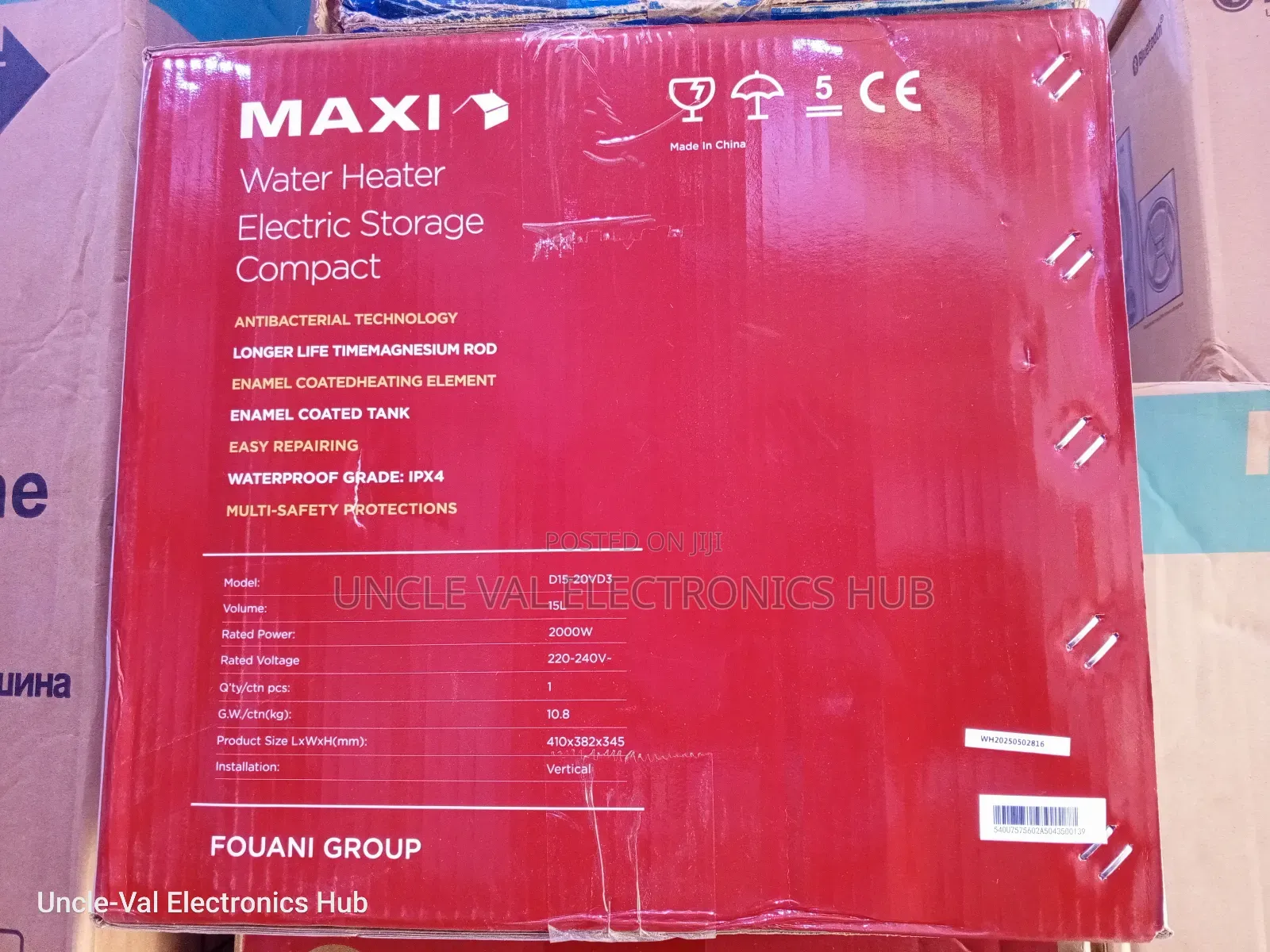 Maxi 15l Water Heater