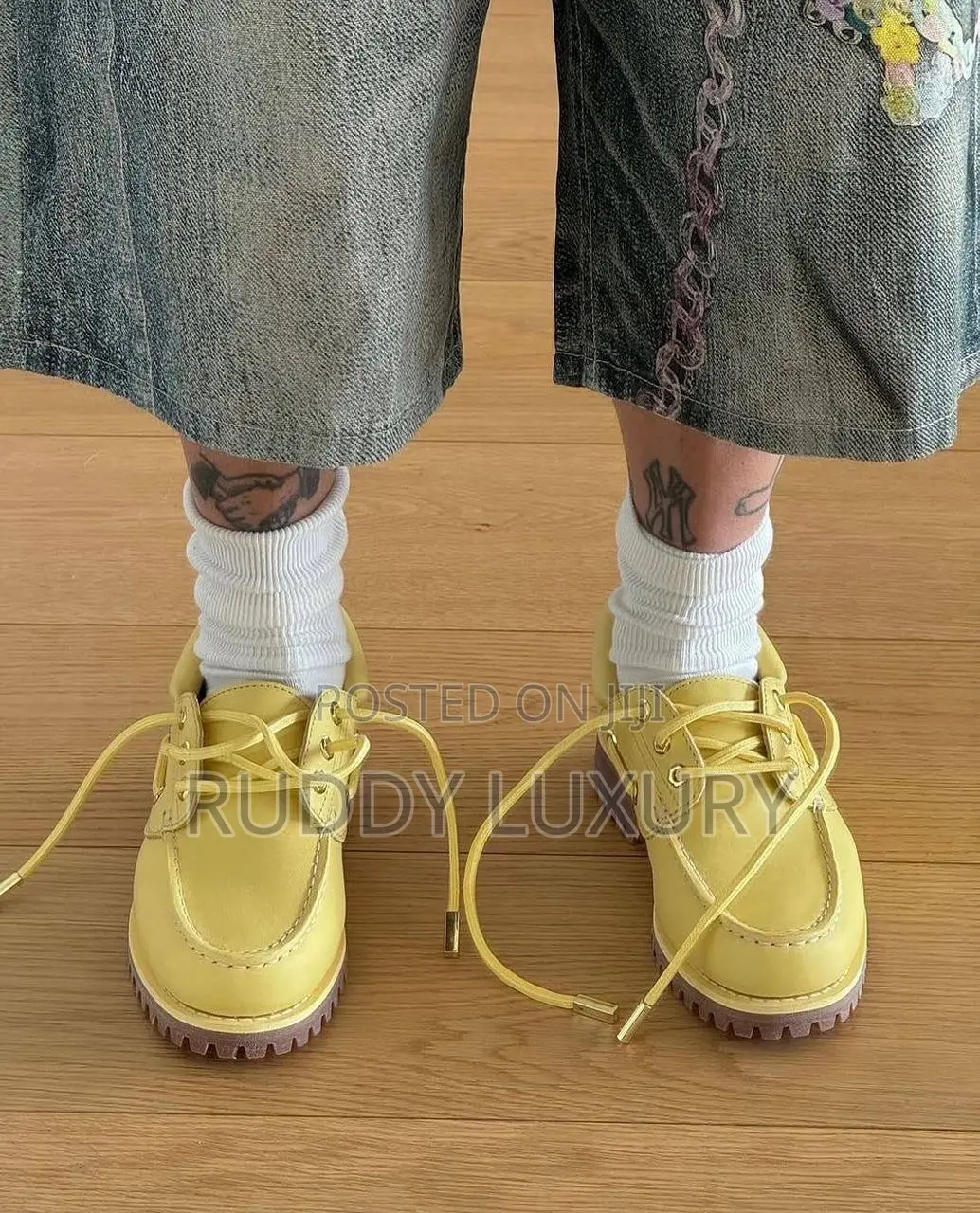Ruddy Luxury Jacquemus X Timberland Boat Shoes – Limited Edition