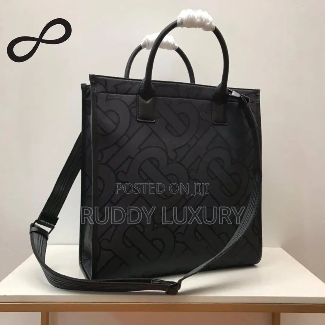 Burberry Monogram Jacquard Tote Duffle Bag Combo – Premium Luxury