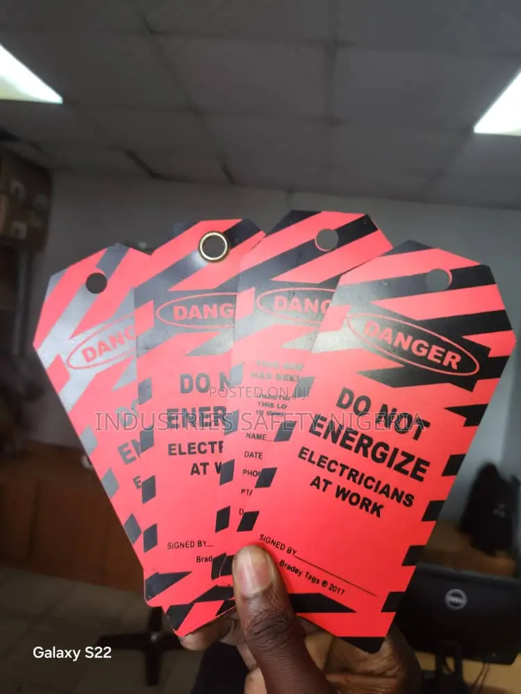 Loto Do Not Energize Two-sided Safety Danger Tag