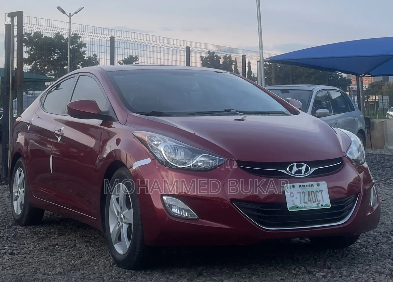 Hyundai Elantra 2014 Burgundy