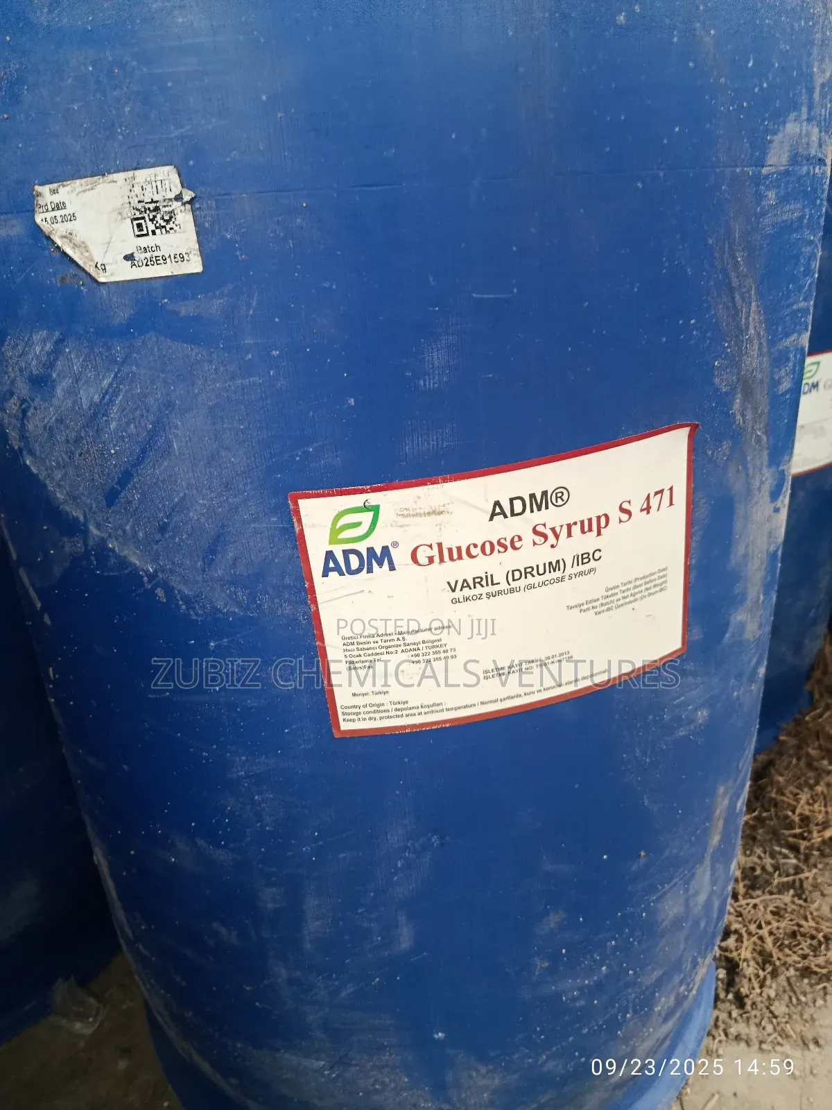 Liquid Glucose Food Grade (Adm) Turkey