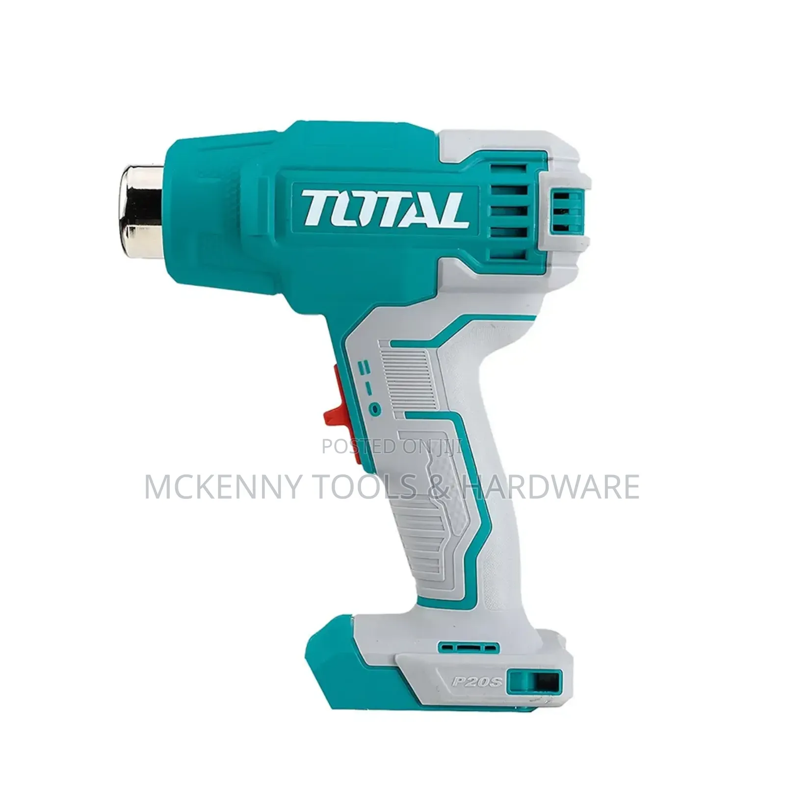Total 20v Cordless Heat Gun With 4.0ah Battery, Charger