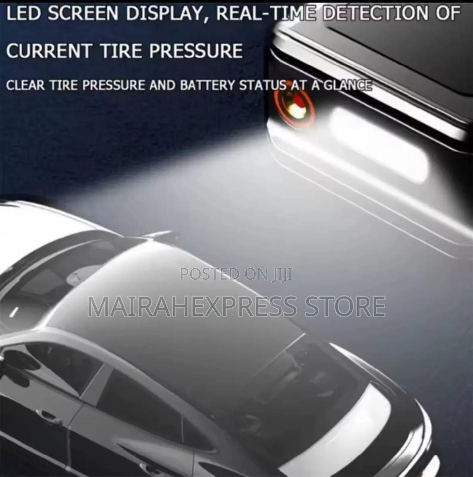 Smart Rechargeable Wireless Portable Tire Inflator