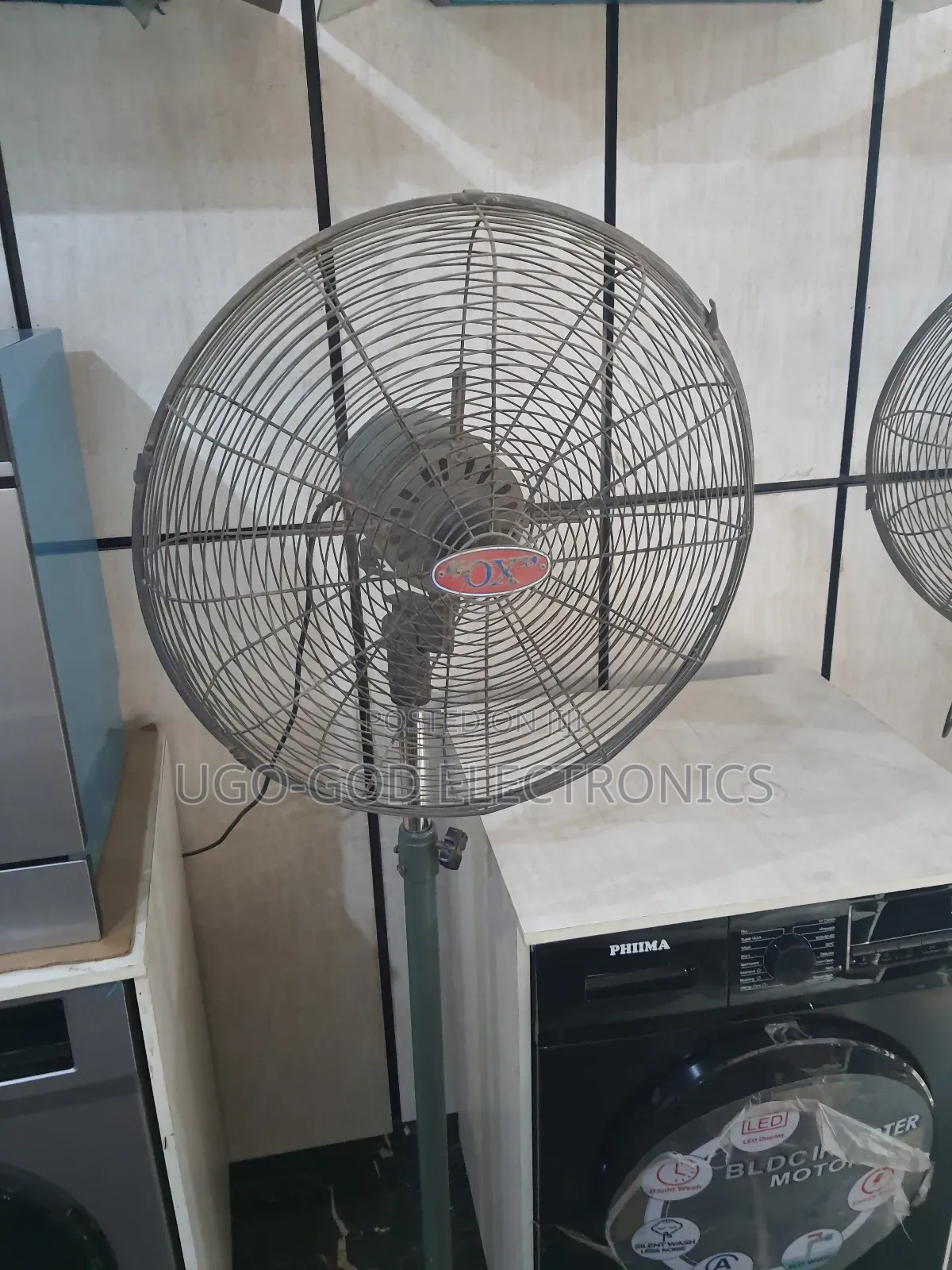 Ox Industrial Standing Fans