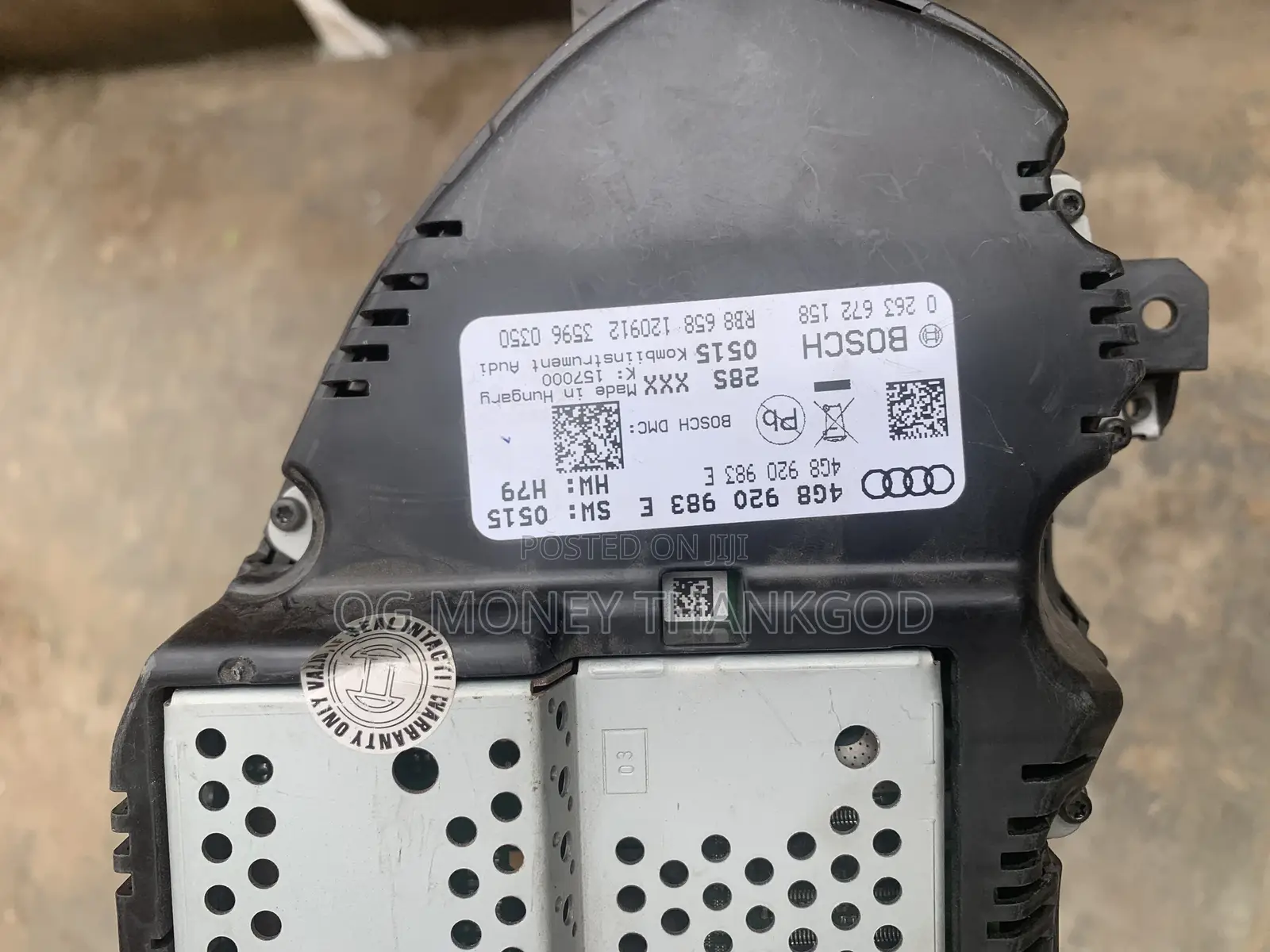 Audi A7 Speed Clock 2013