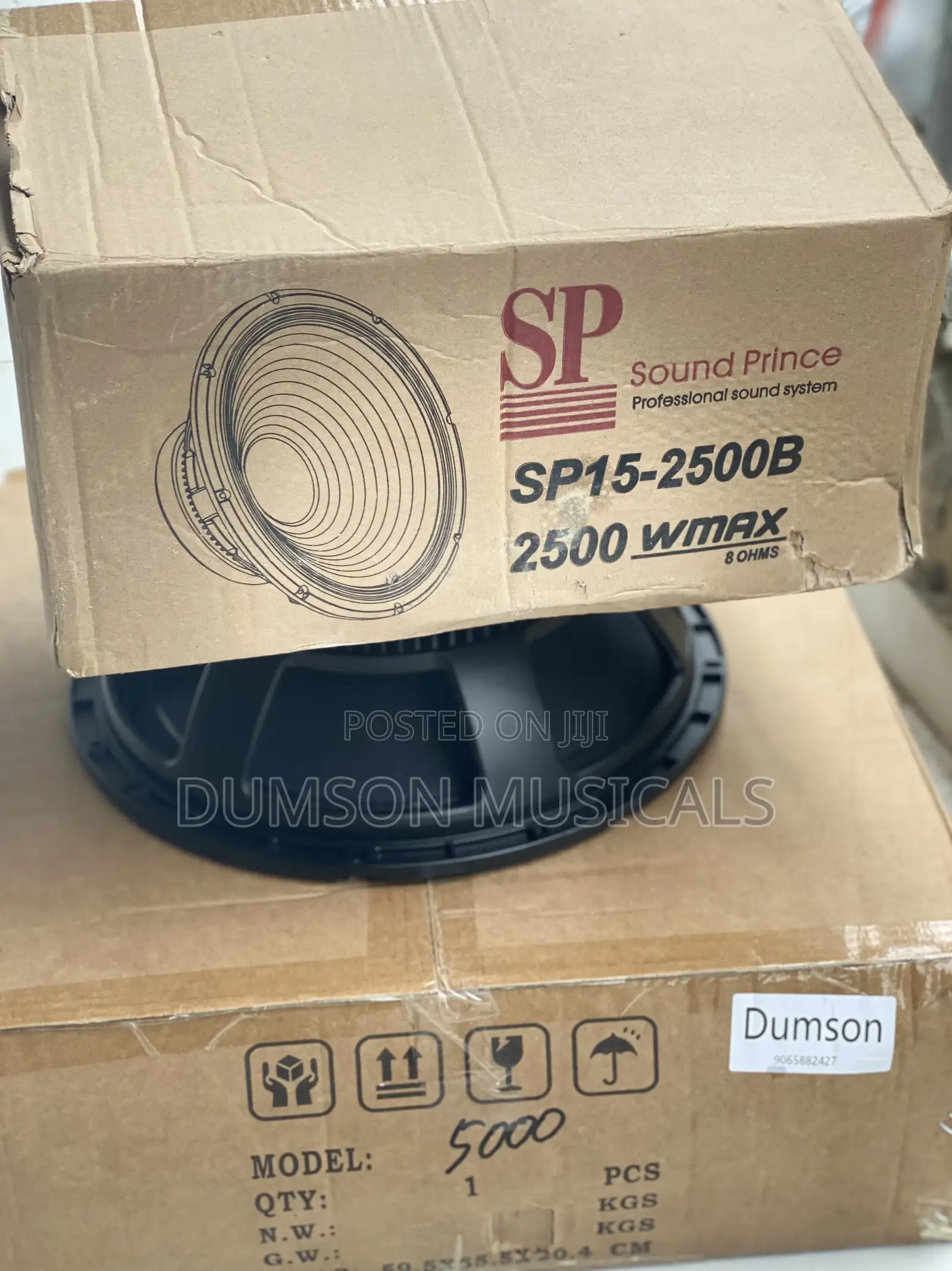 Sound Prince Naked Speaker 15 Inches 2500watts
