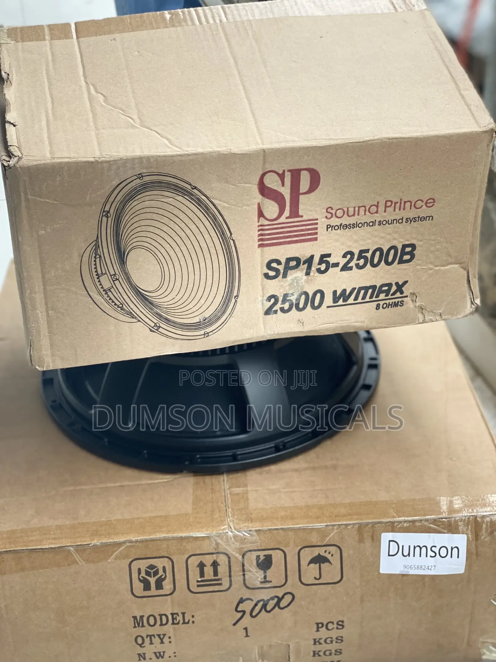 Sound Prince Naked Speaker 15 Inches 2500watts