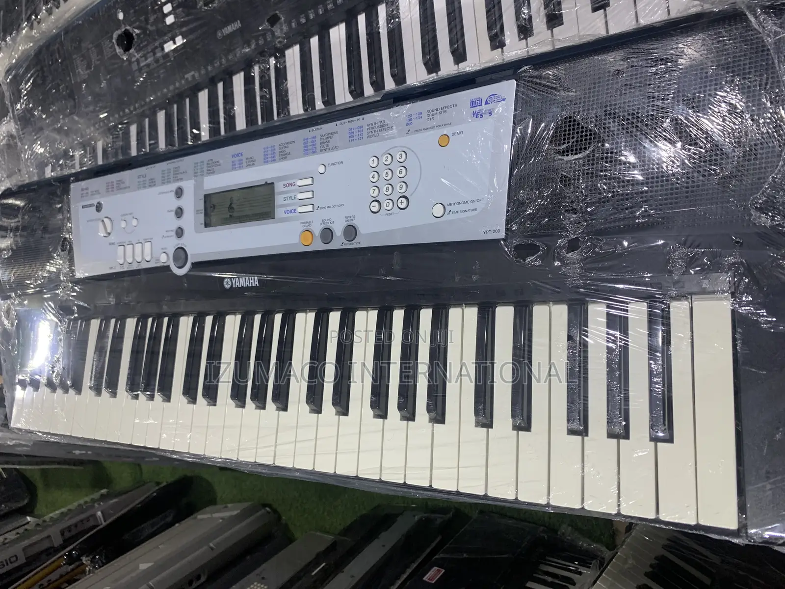 Durable Portable Yamaha Keyboard Ypt-200