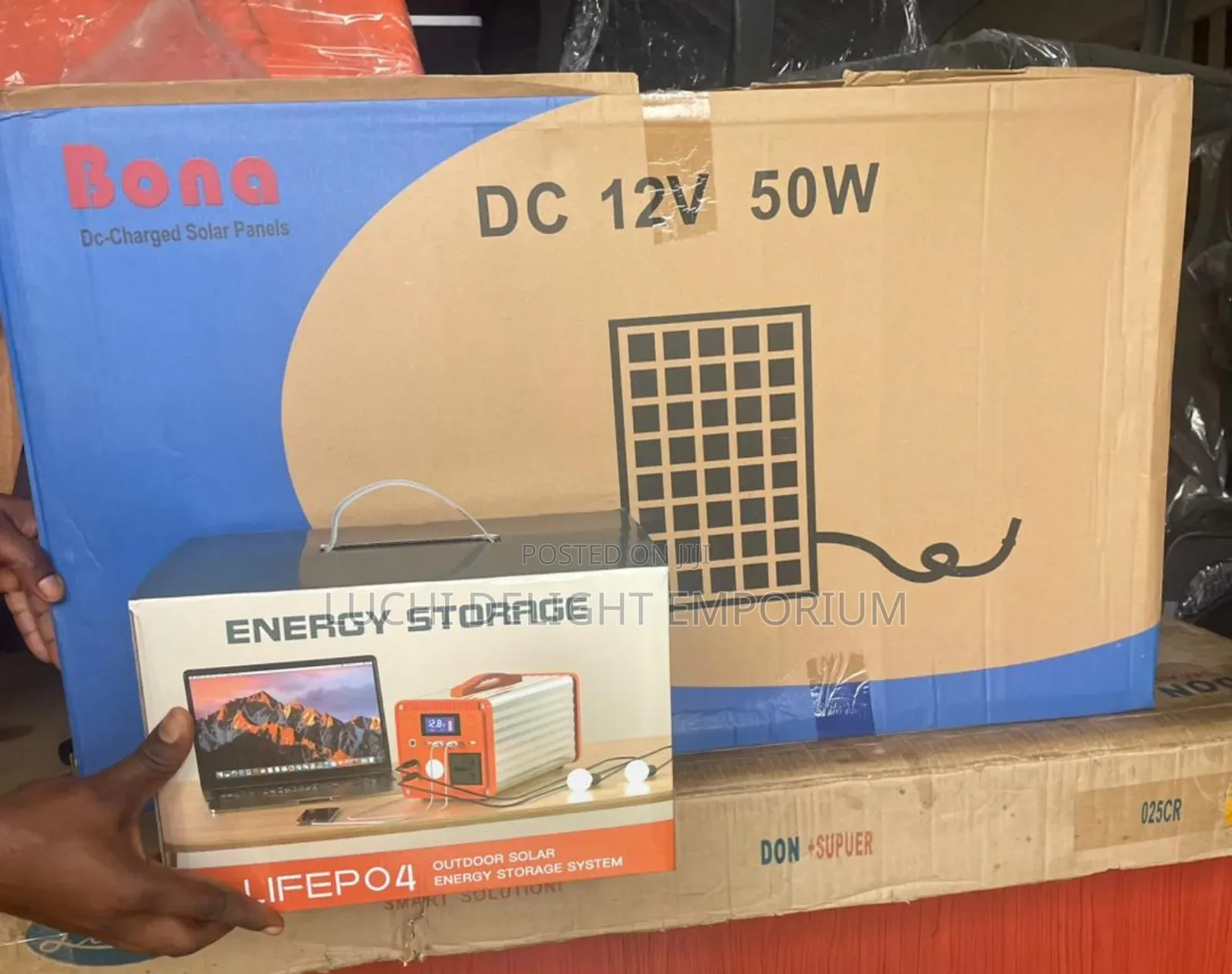 300watts Solar Generator (With 50watts Bona Solar Panel)