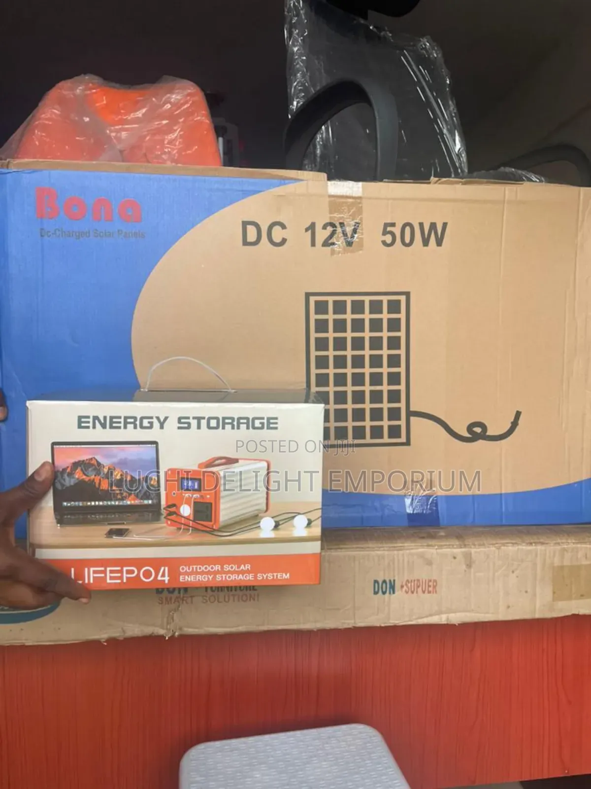 300watts Solar Generator (With 50watts Bona Solar Panel)