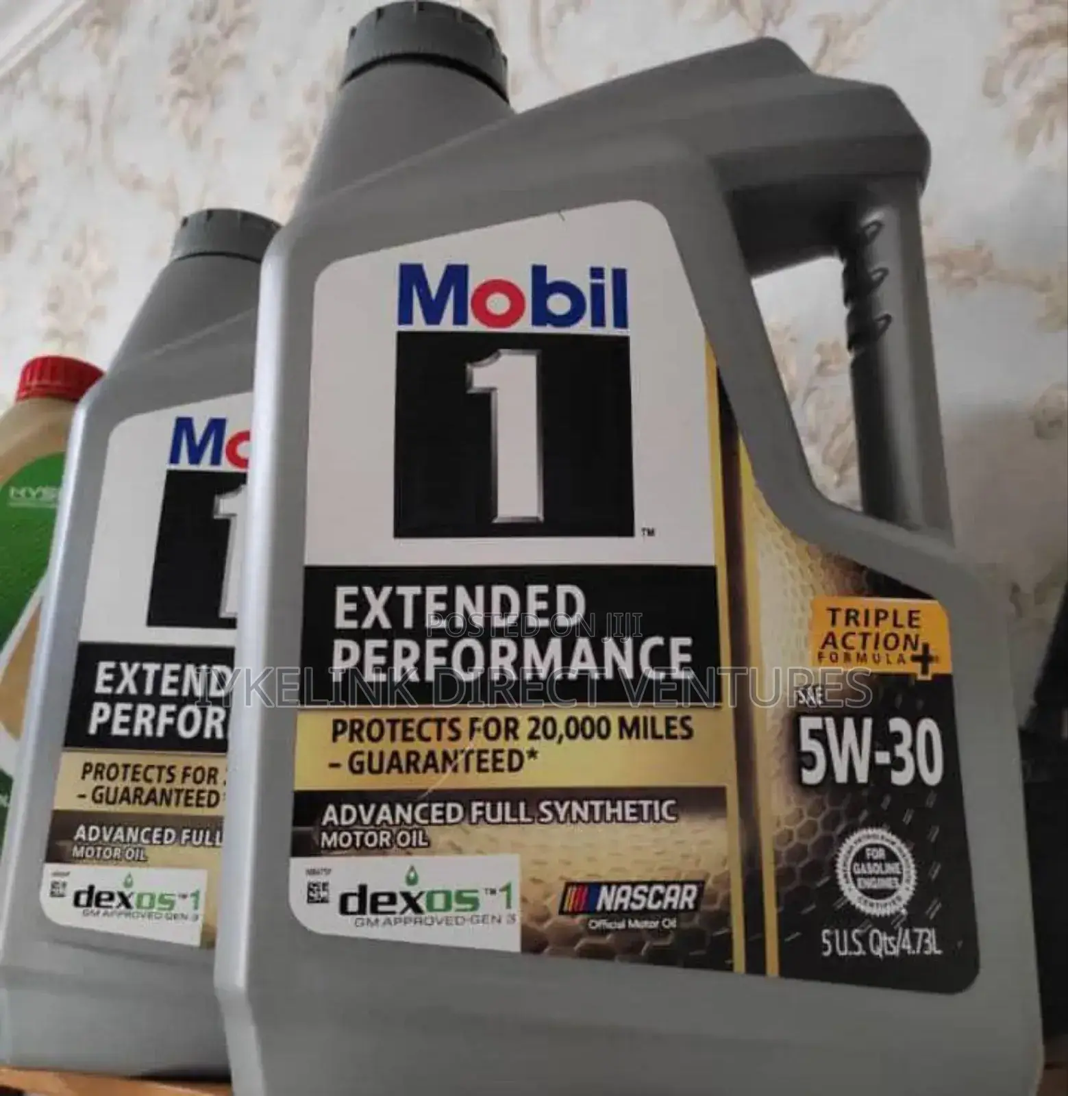 Mobil 1 Extended Performance Advanced Full Synthetic Motor Oil.