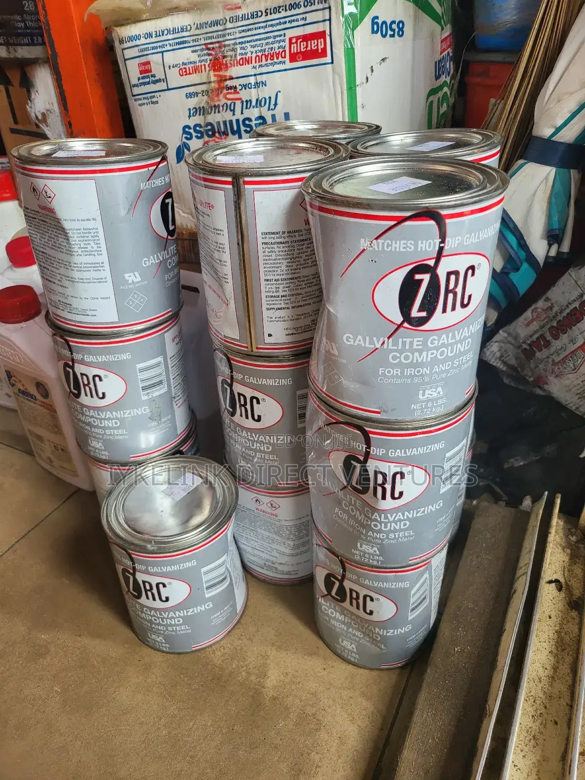 ZRC Galvilite Galvanizing Compound,