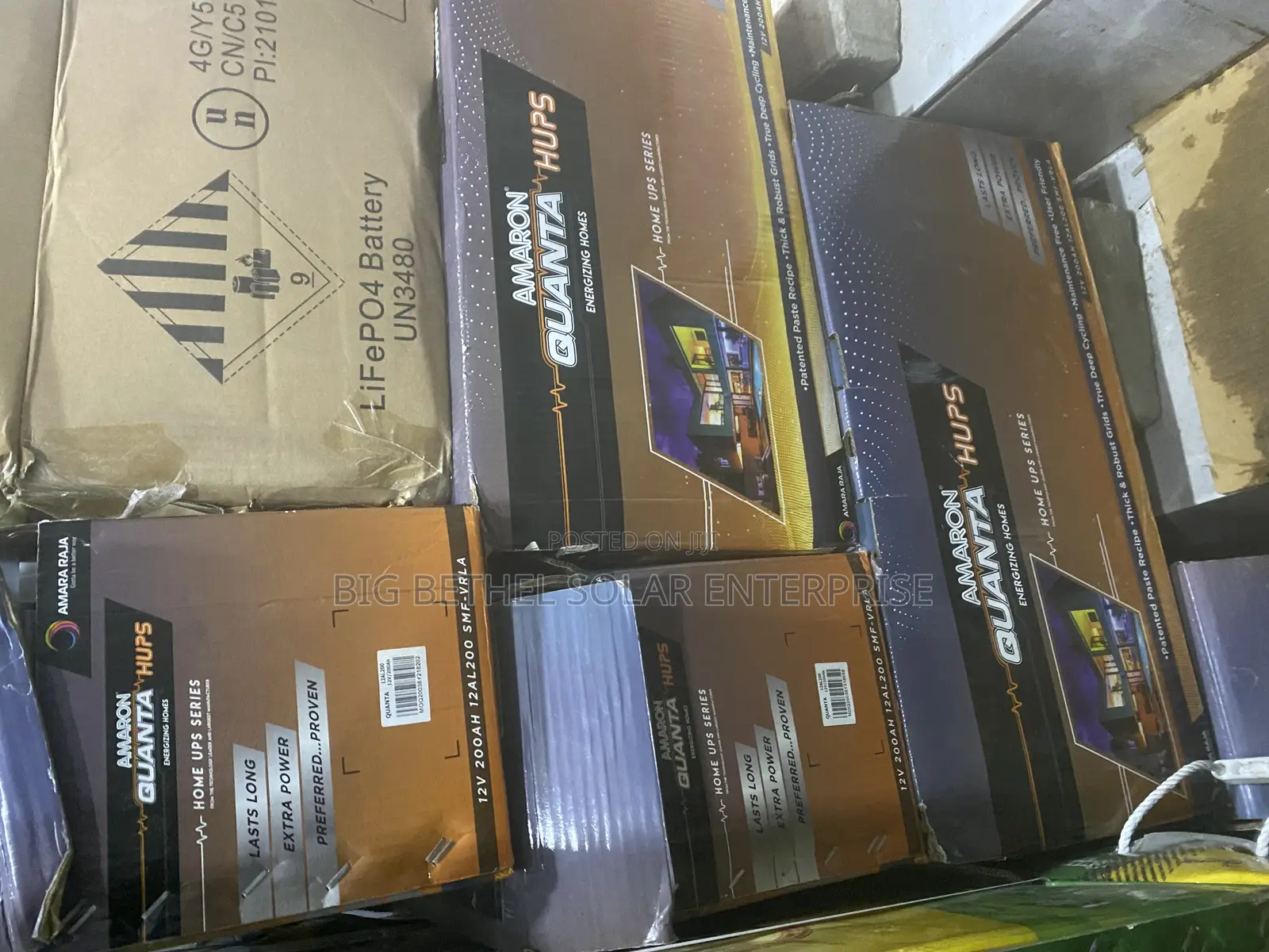 SMF Quanta 200ah 12v Solar Dry Cell Gel Battery