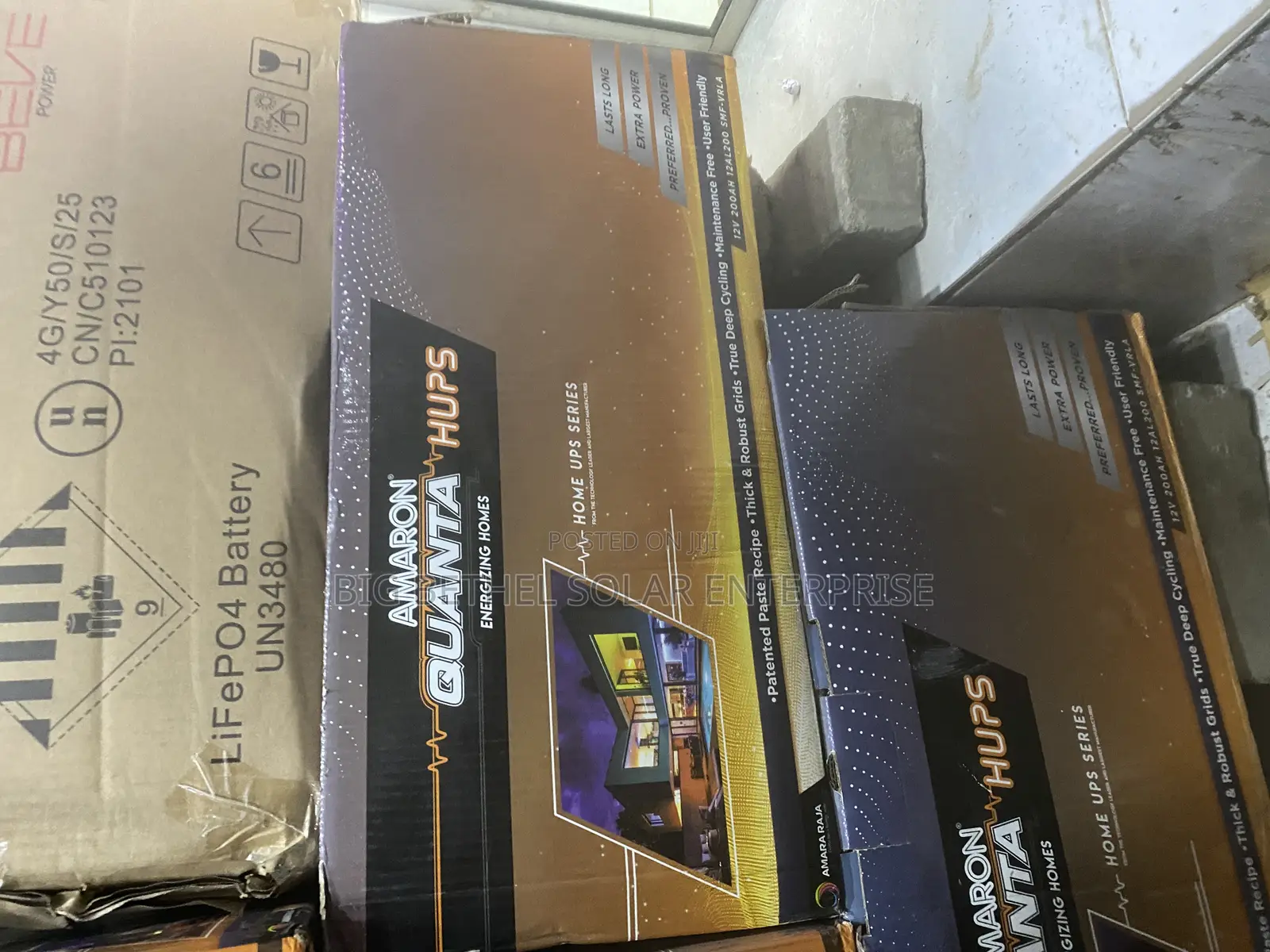 SMF Quanta 200ah 12v Solar Dry Cell Gel Battery