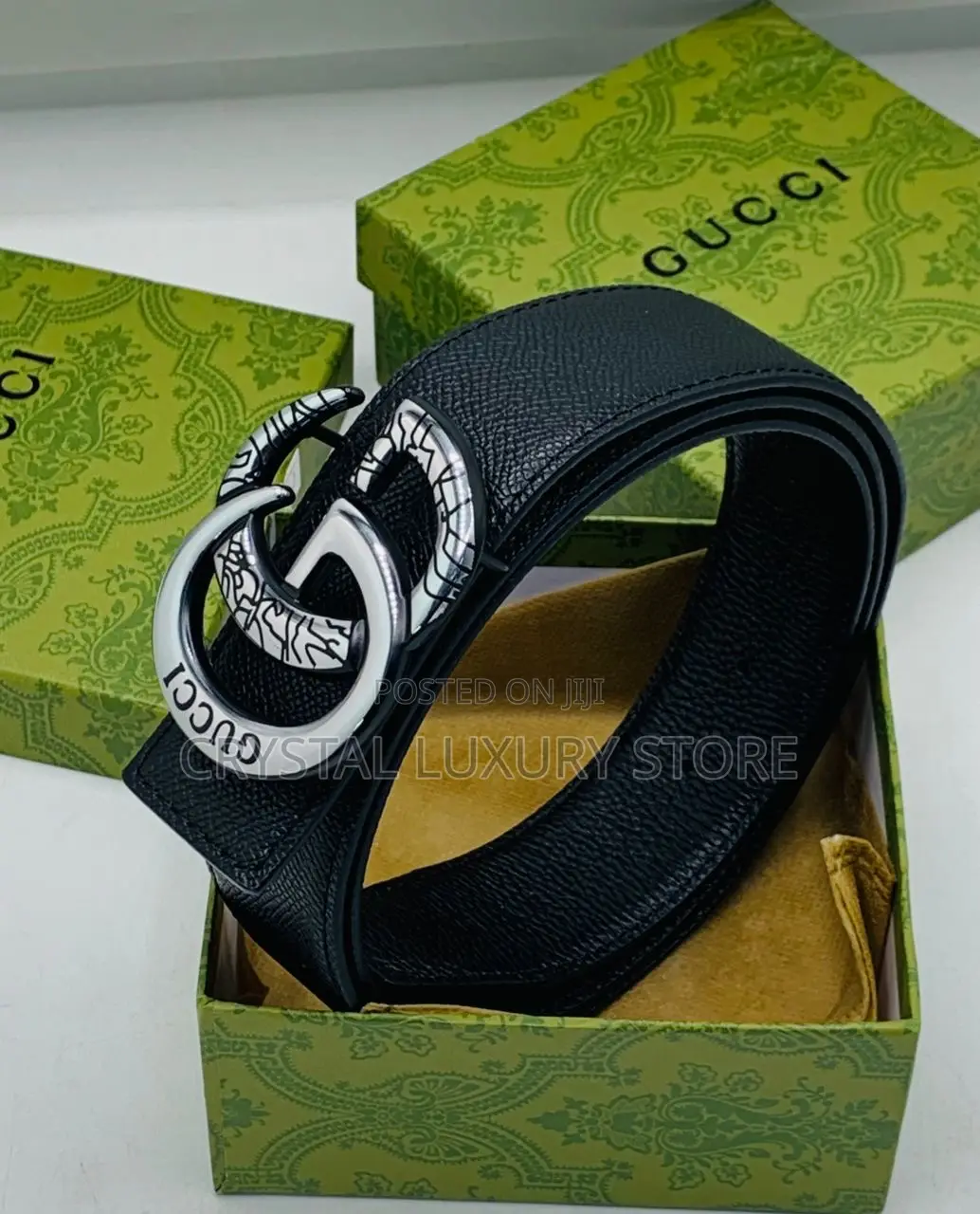 Gucci Quality Luxury Men Genuine Leather Belt