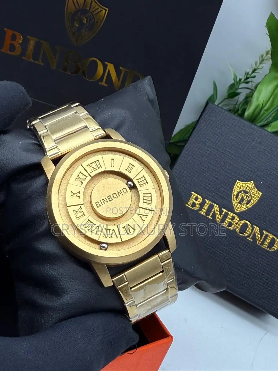Binbond Quality Luxury Men Wristwatch