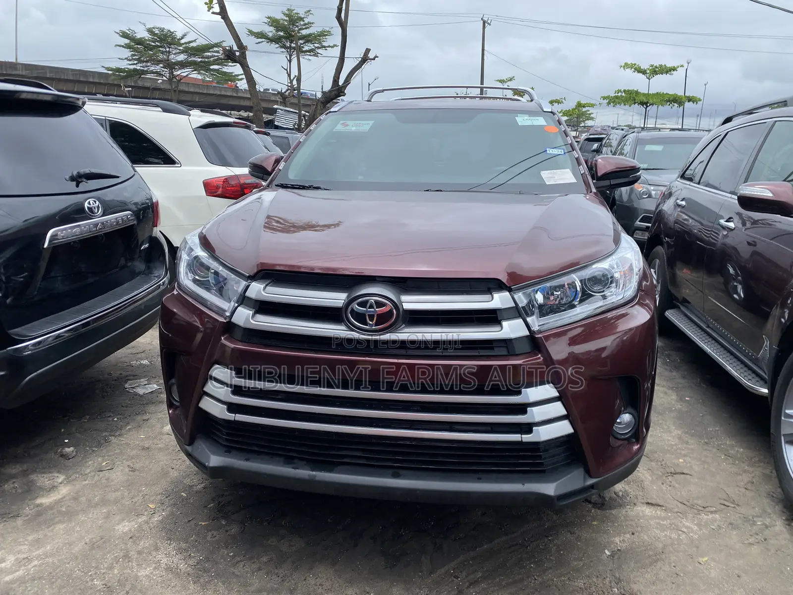 Toyota Highlander 2016 Red