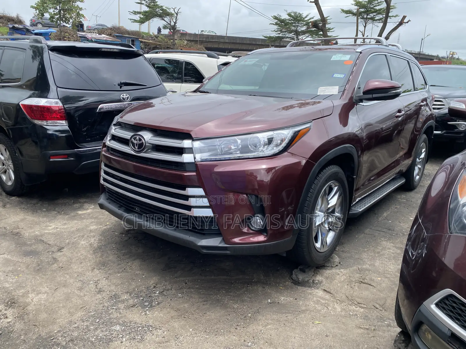 Toyota Highlander 2016 Red