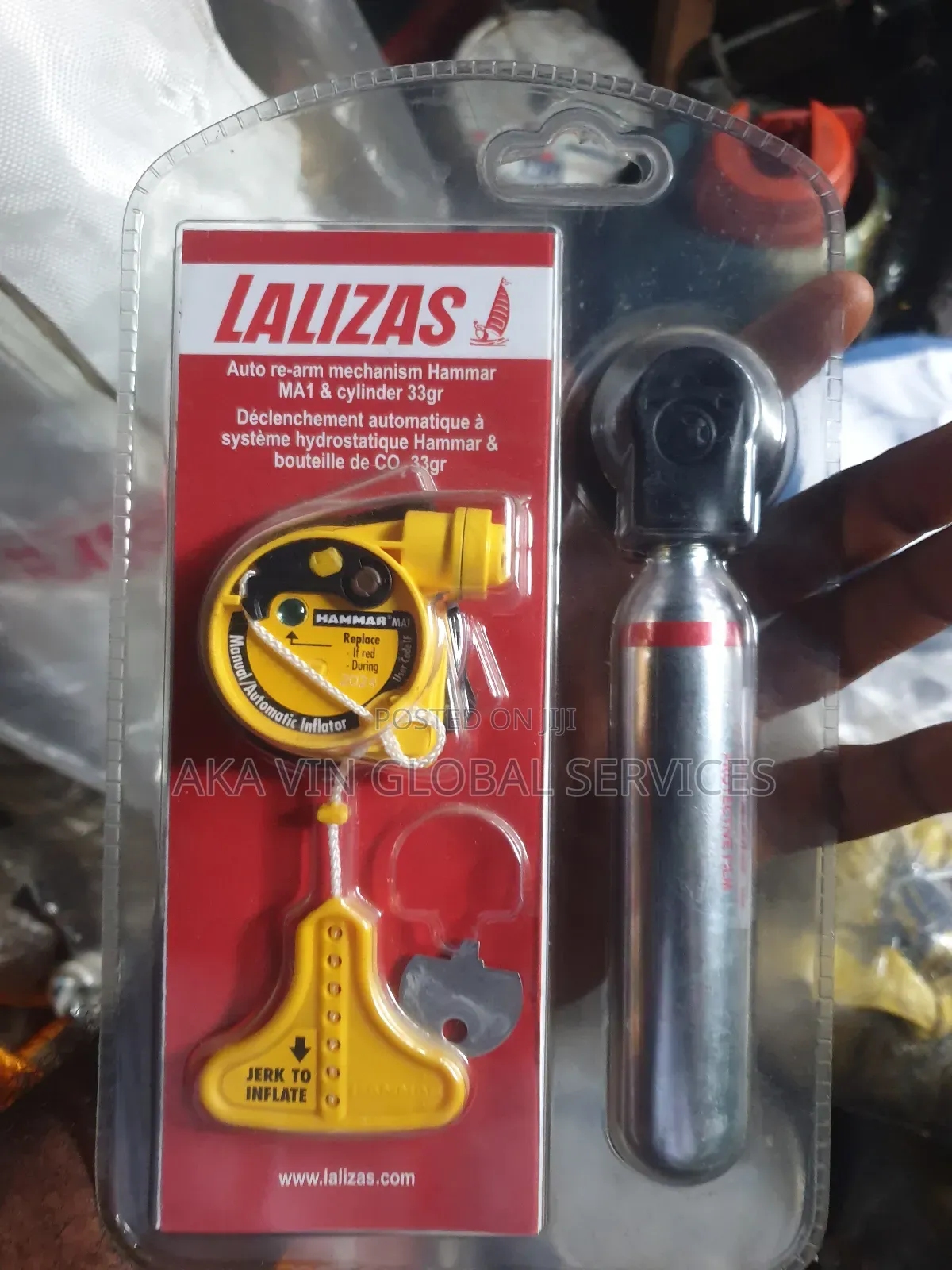 Lalizas Auto Re-arm Mechanism Hammar Ma1 & Cylinder 33gr