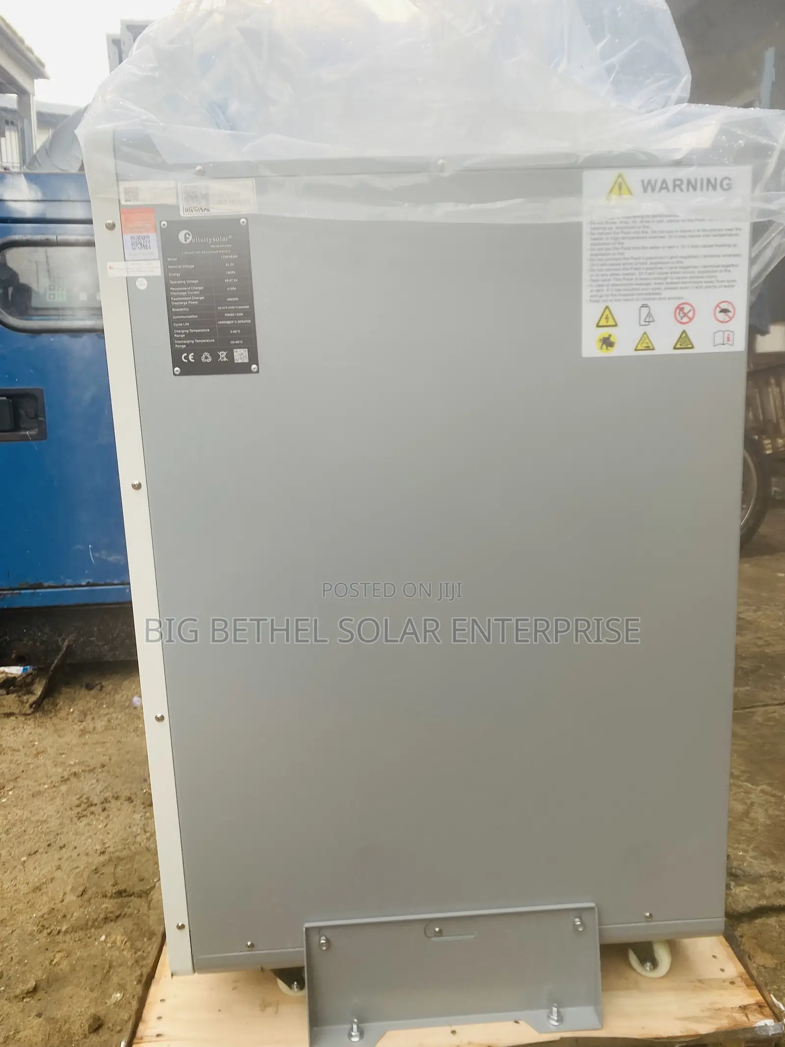 15kwh 51.2v 300ah Felicity Lithuim Iron Battery