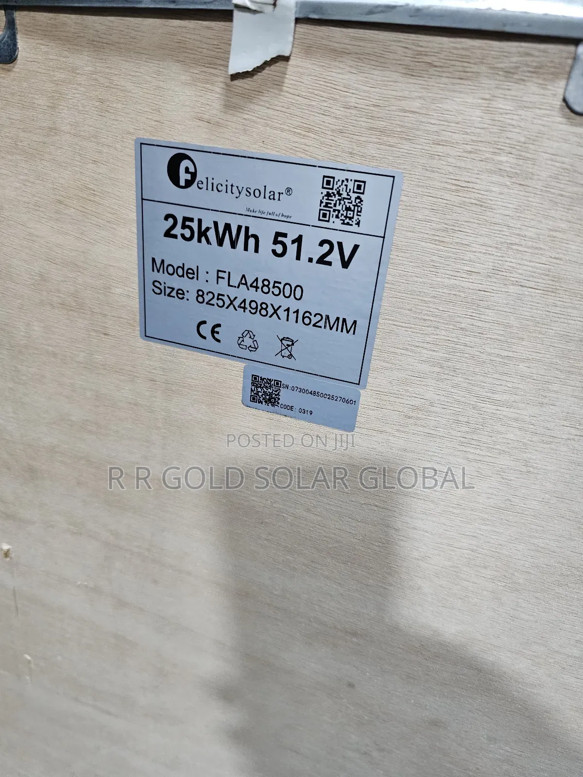 25kwh Lithium Iron Battery