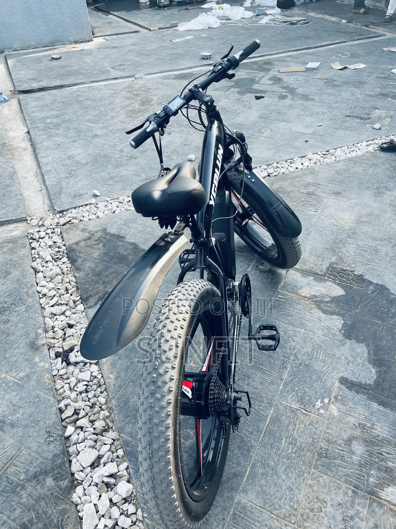 Smart Electric Big Tire Bicycle Ygblun Heavy Duty