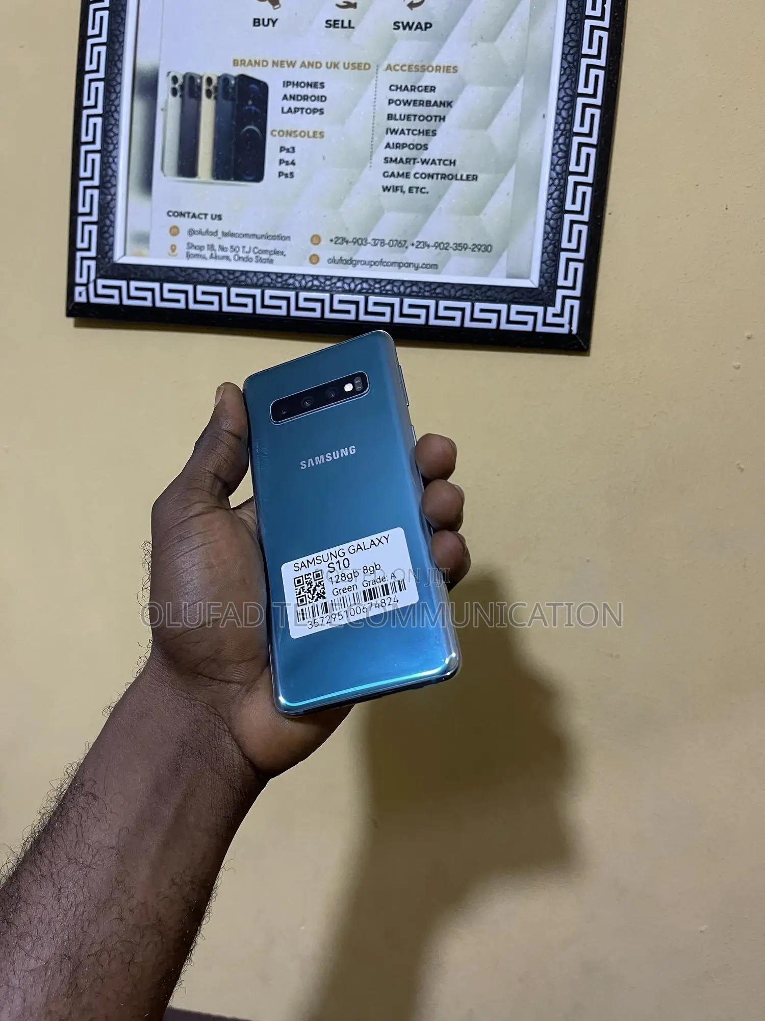 Samsung Galaxy S10 128 GB Green