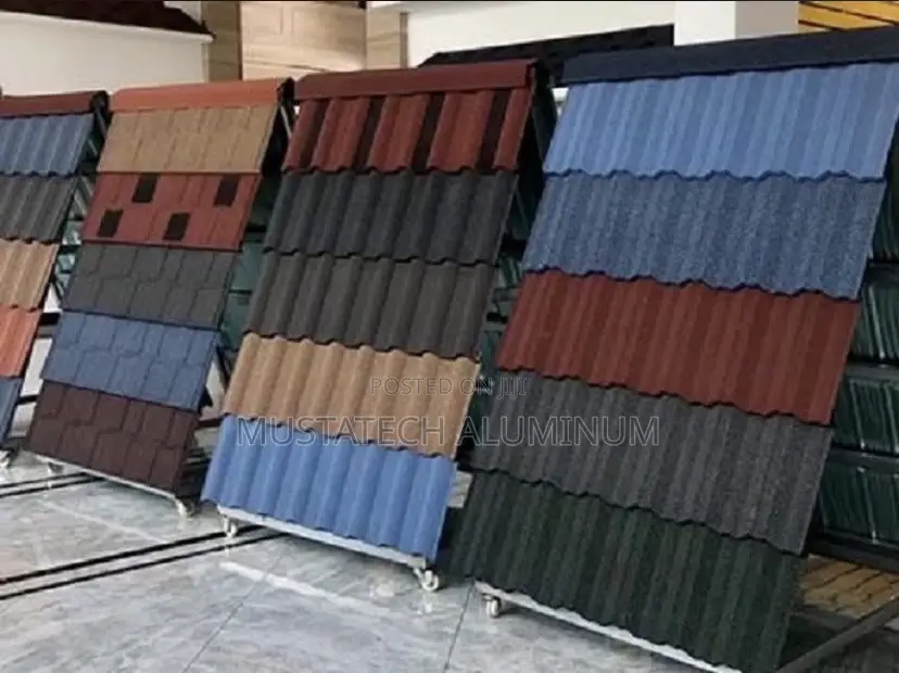 Aluminum Roofing Sheet and Gerald Roofing Sheet , Stone Caoted Tiles