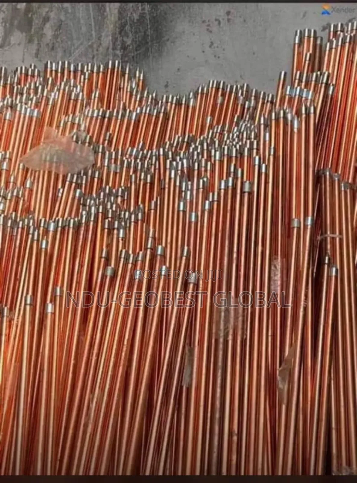 Copper Earth Rods (6ft X 3mm)