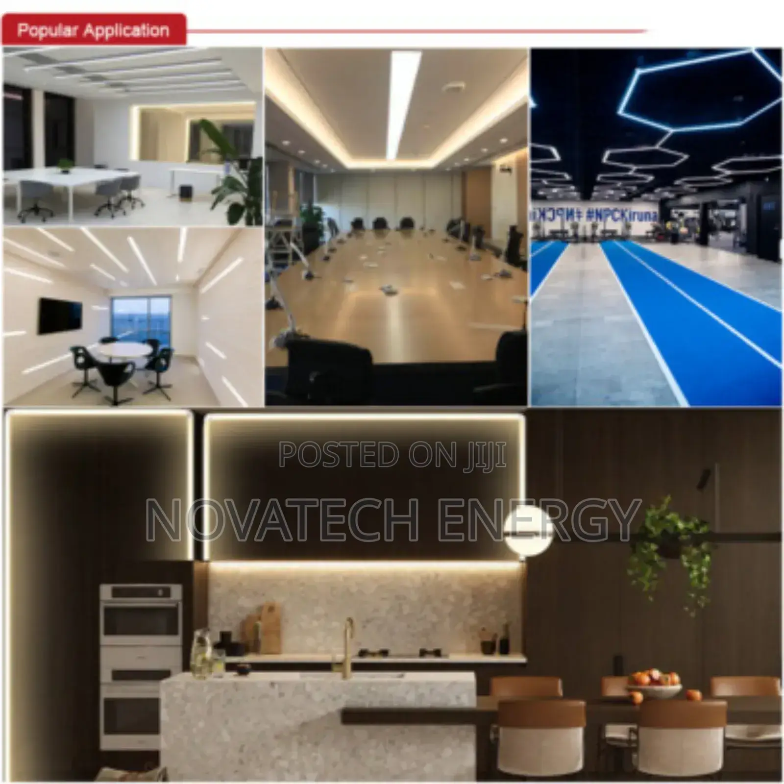 Luxury Strip Light Designing With Accessories
