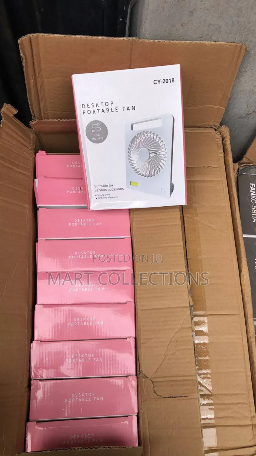 Powerful Rechargeable Portable Fan – Cool Air Anytime, Anywhere