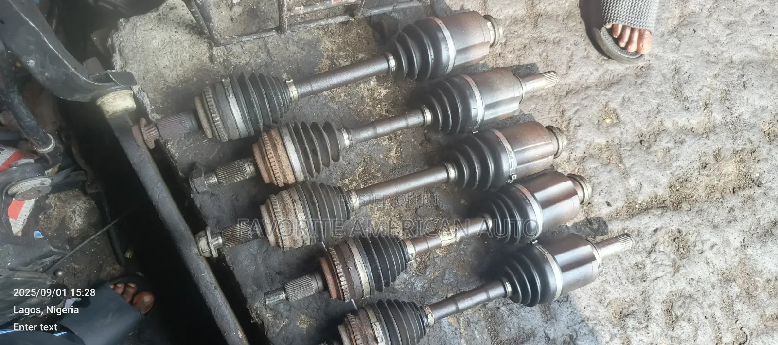 Front Shaft Ford Edge 4x4 2015