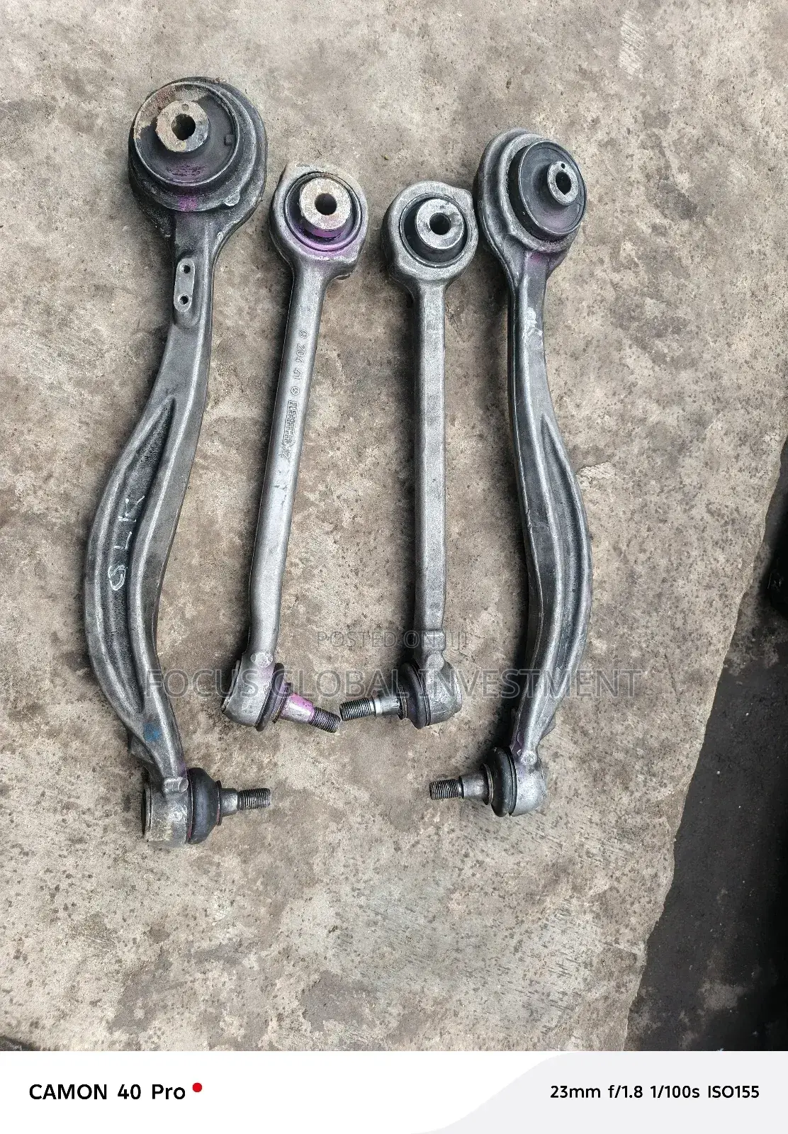 Front Lower Arms GLK 2015 Model Complete 4matic