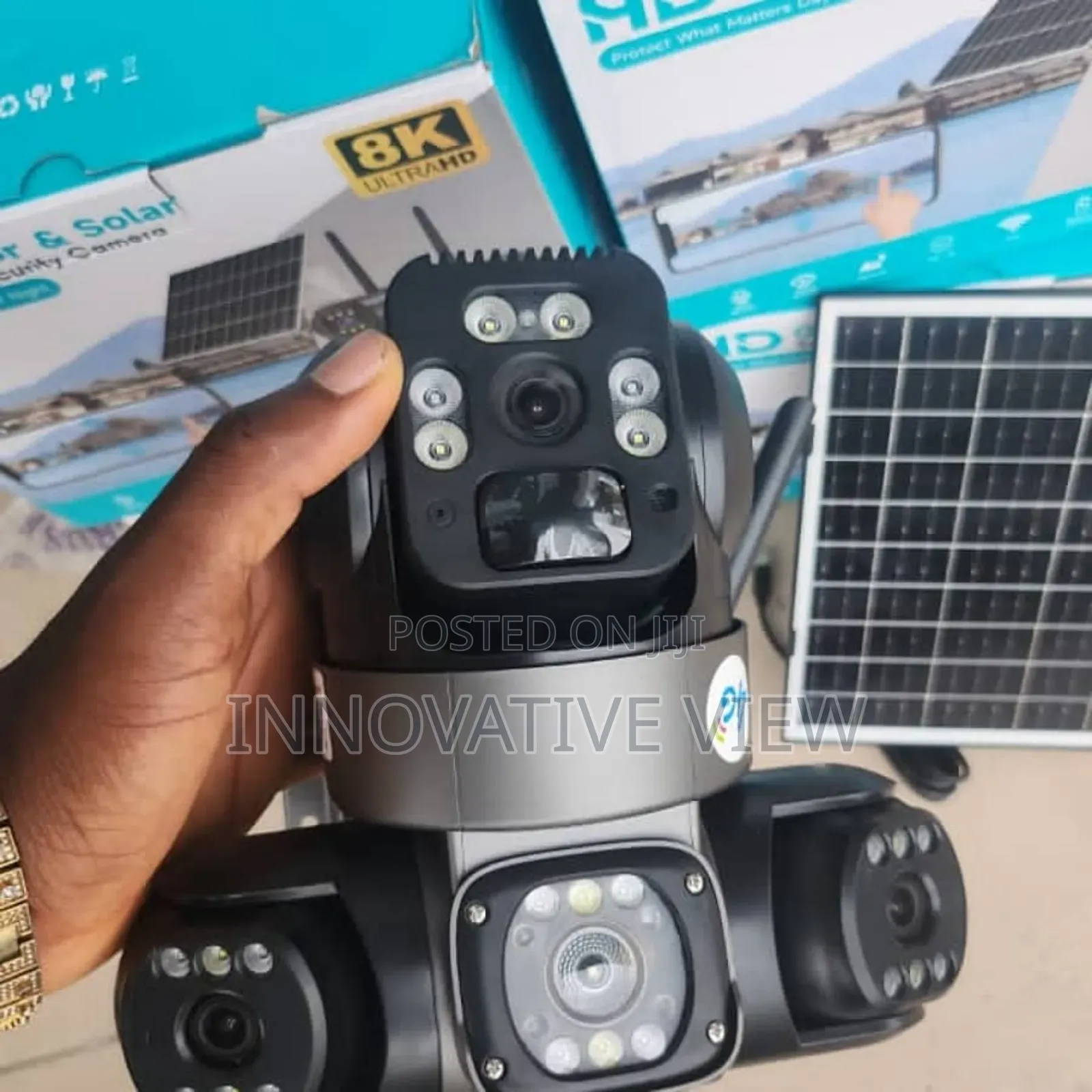 Three Lens Security PTZ 4g Security Cameras