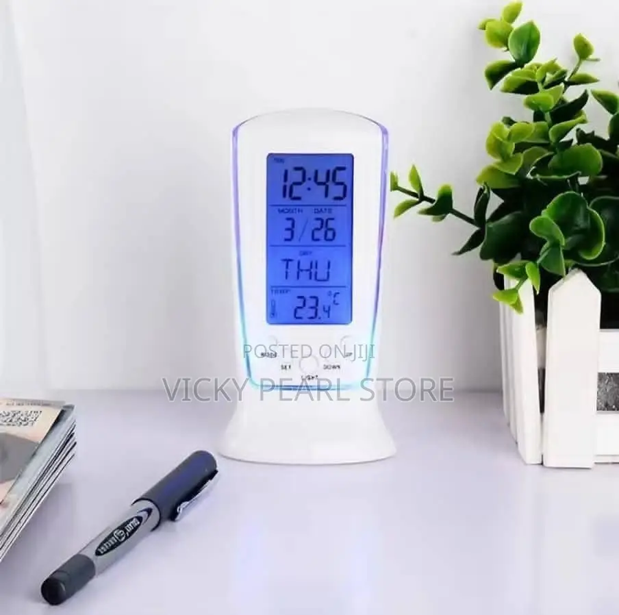 Digital Temperature Alarm Clock