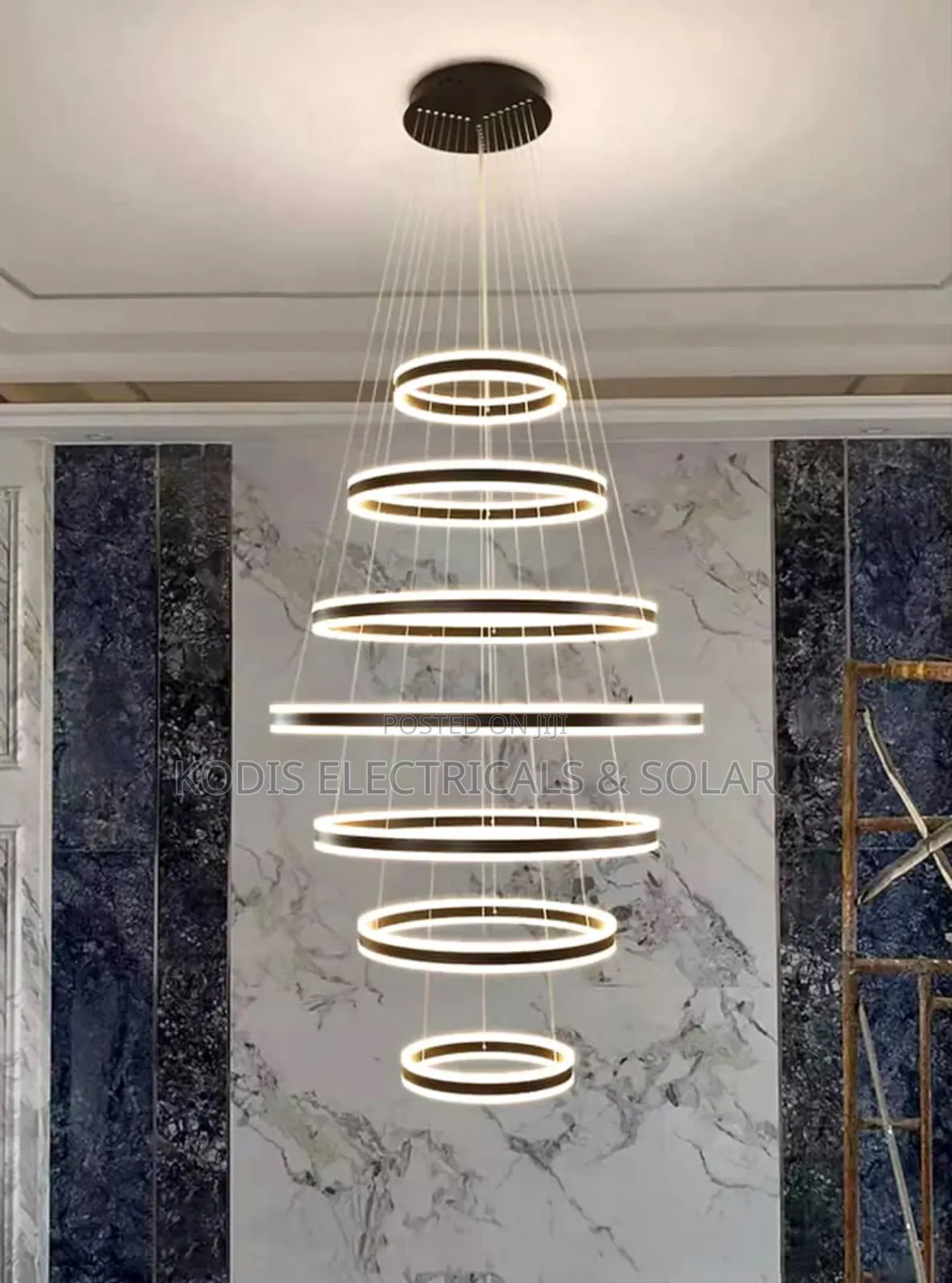 Open Parlour/Staircase Chandelier