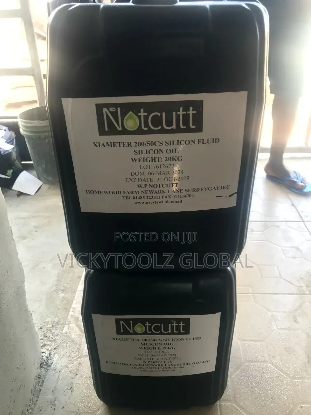 Notcutt Xiameter 200/50cs Silicon Oil Or Silicon Fluid
