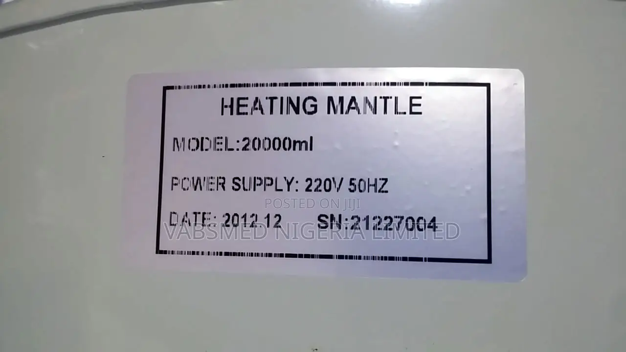 Heating Mantle With Round-Bottom Flask