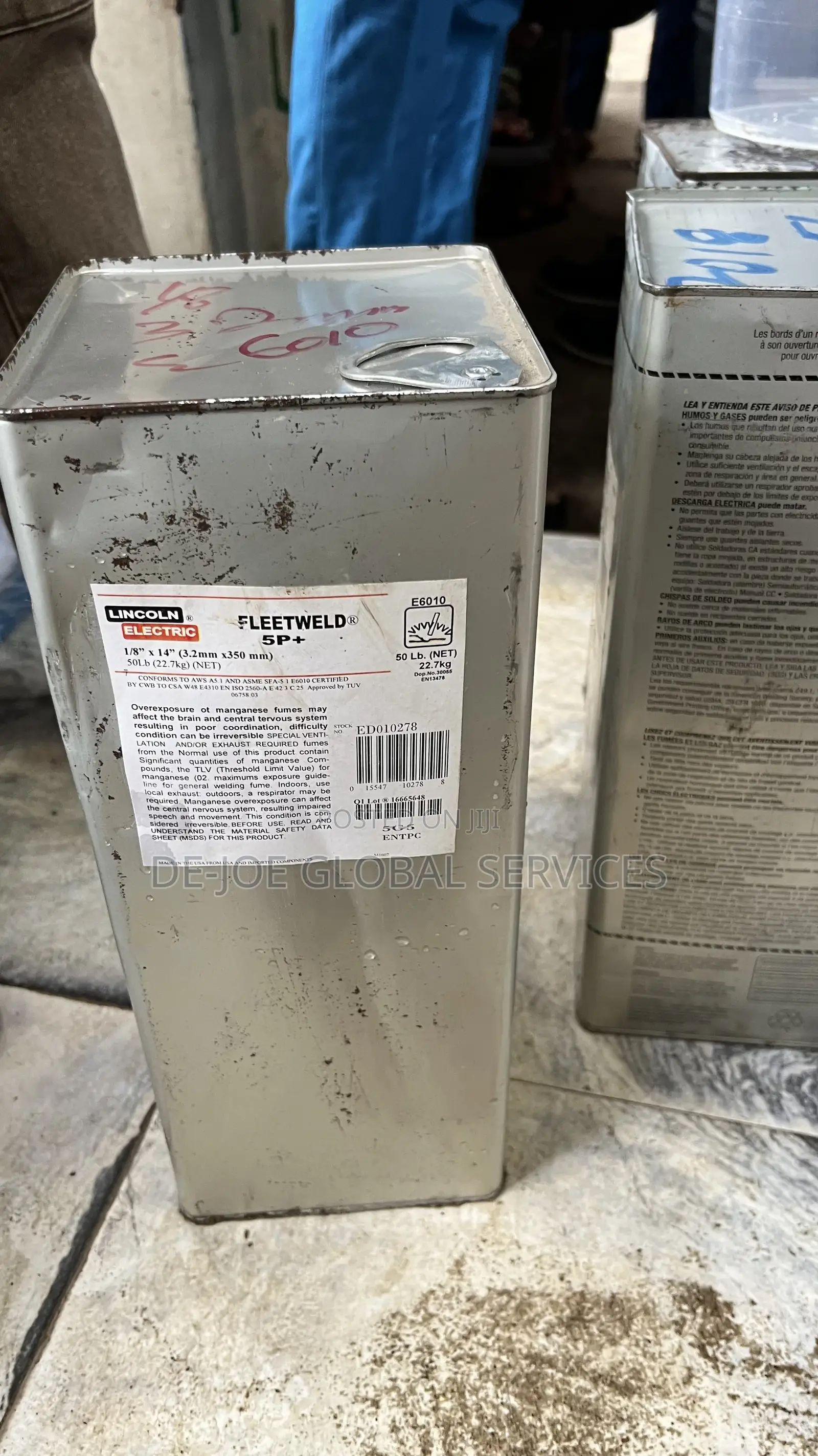 Lincoln Electric Fleetweld 5p+ 3.2mm X 350mm Electrode E6010