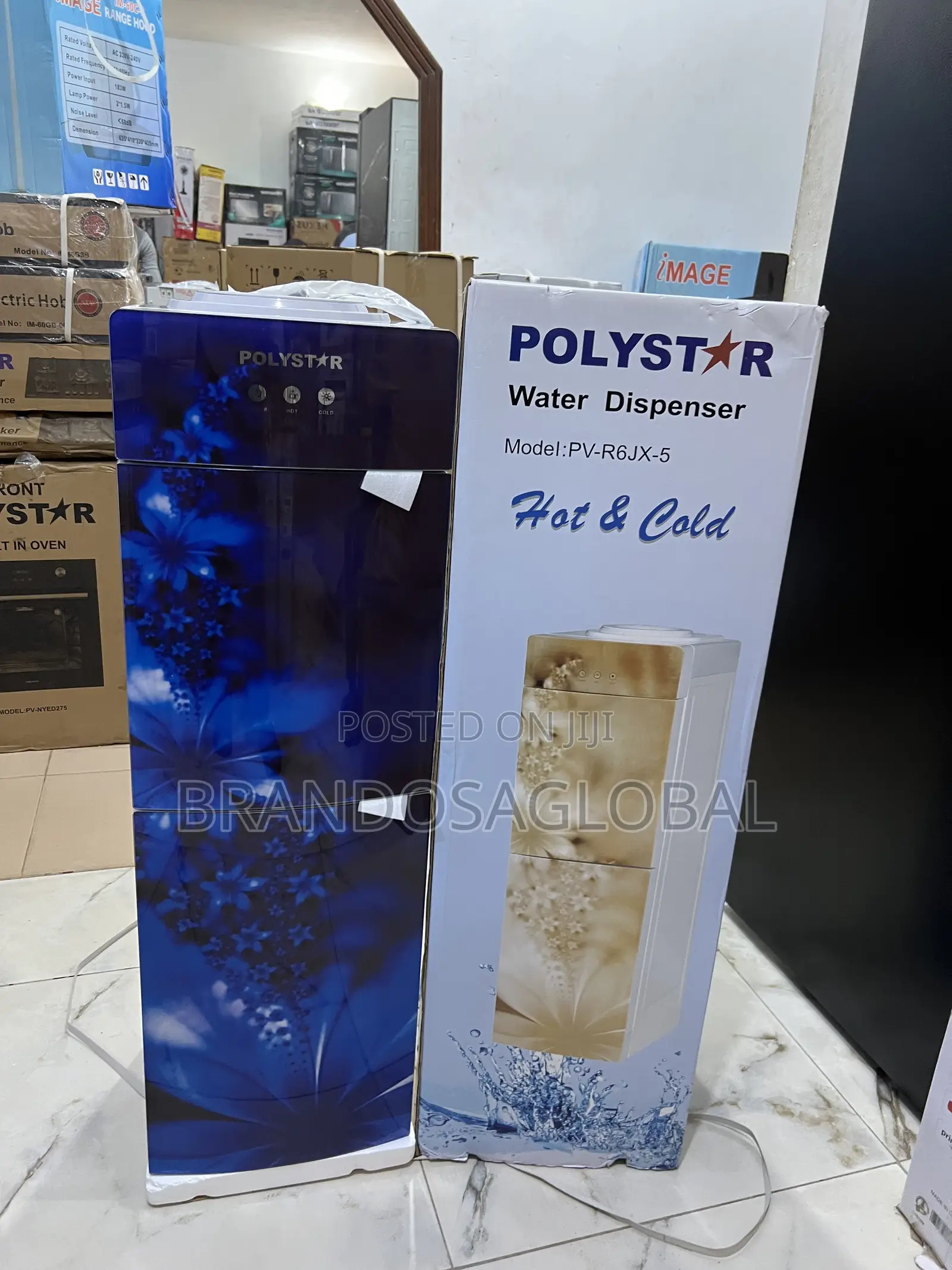 Polystar Pv-R6jx-5ffb Dispenser With Fridge Cabinet