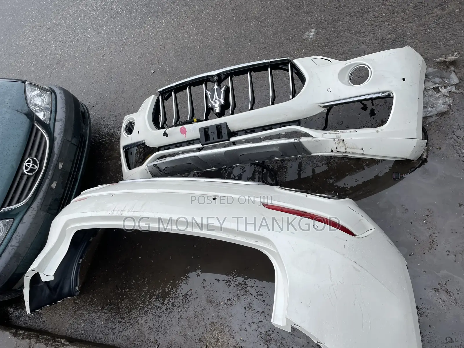 Front and Back Bumper for Maserati Levante 2017 2020