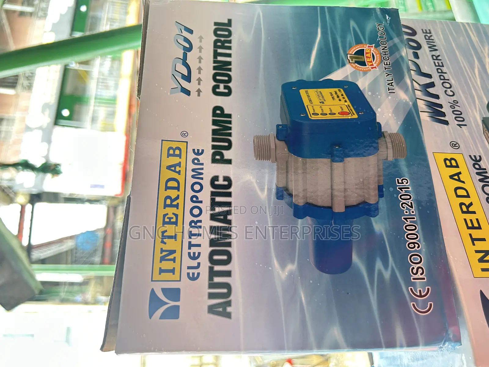 Interdab Water Booster Control