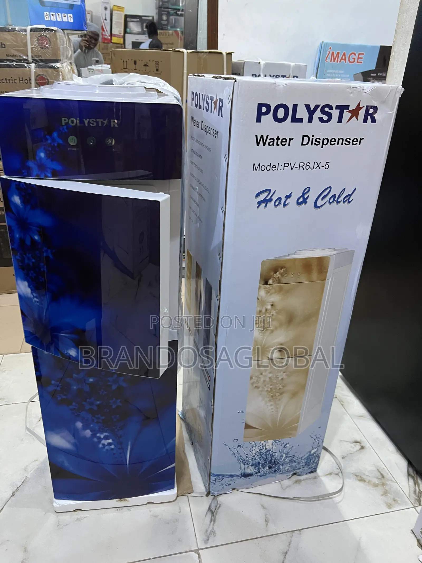 Brand New Polystar Pv-R6jx-5ffb Standing Dispenser