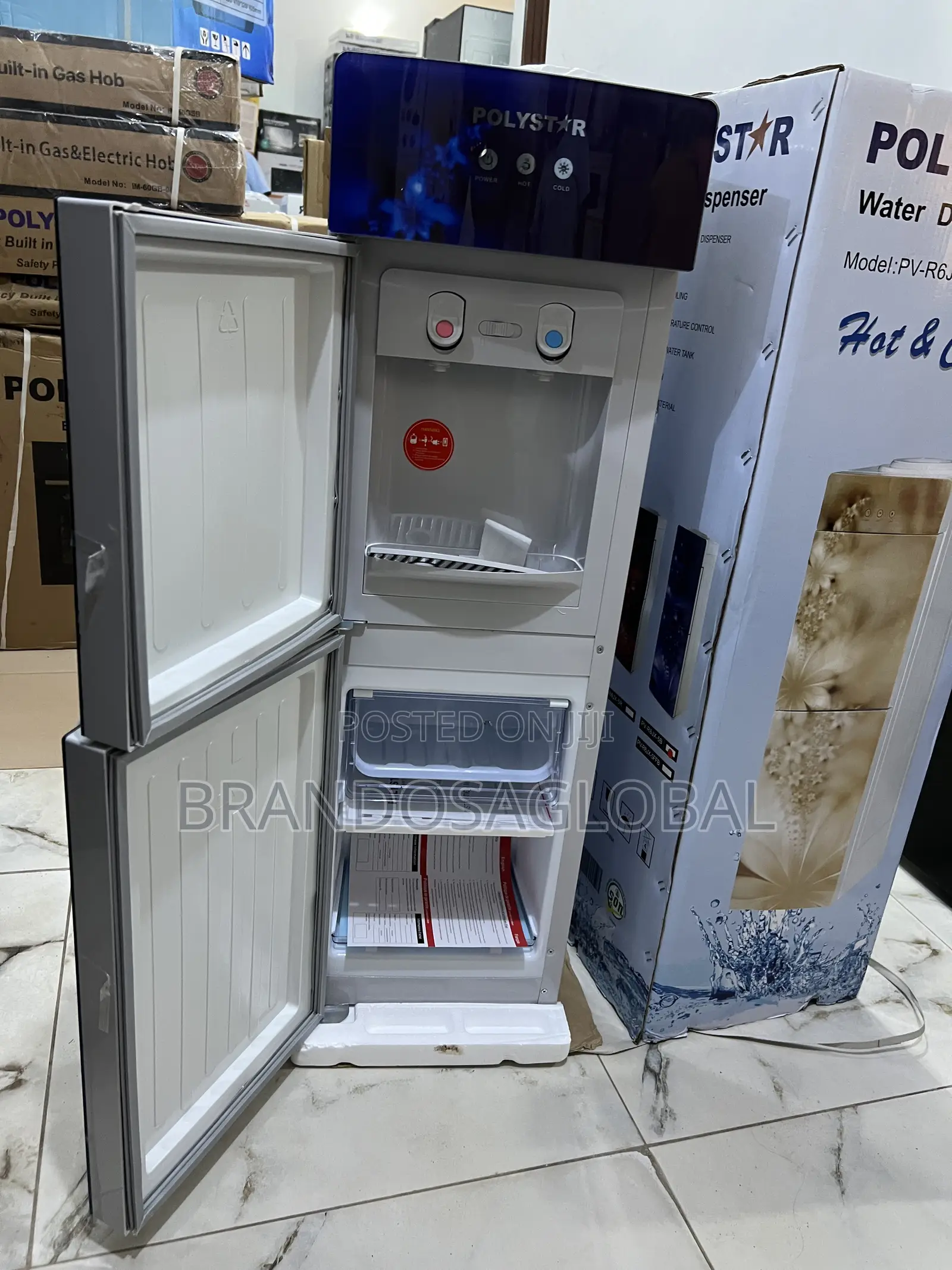 Durable Polystar Pv-R6jx-5ffb Water Dispenser With Storage