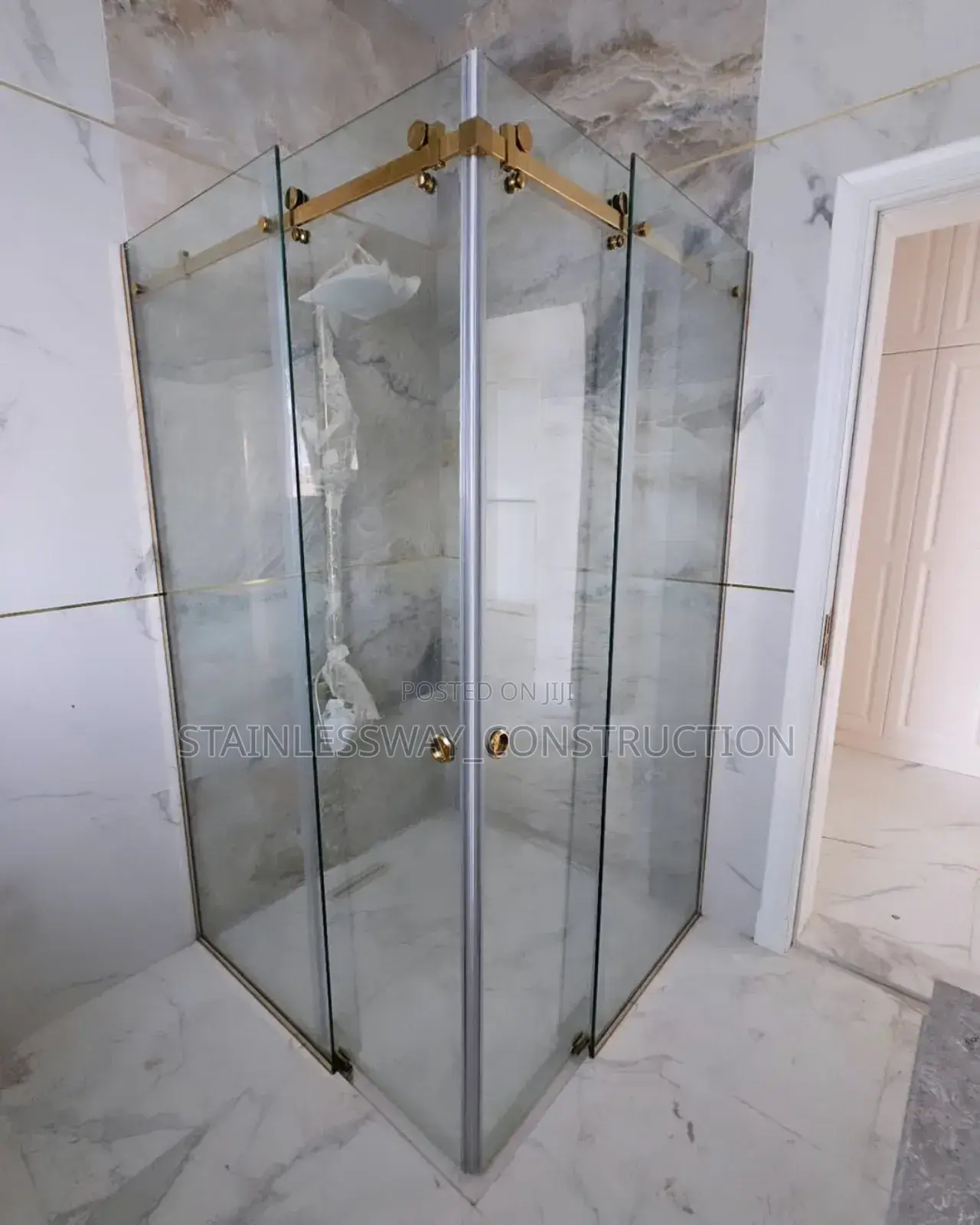 Shower/Glass at Enugu With Gold
